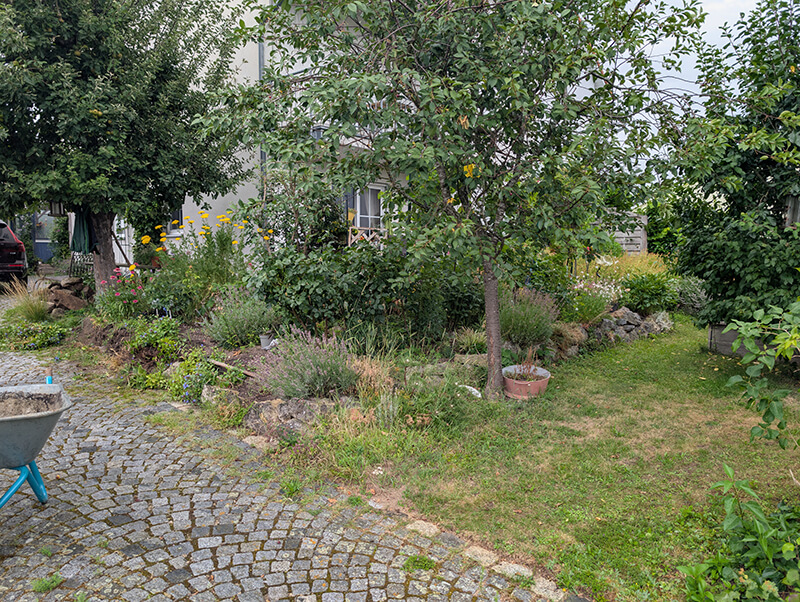 Gartengestaltung Vorher